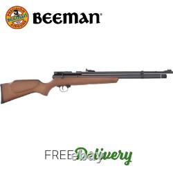 Beeman Chief 1317.177 Cal Pellet PCP Air Rifle with PSI Gauge Hardwood Stock