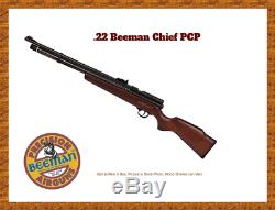 Beeman Chief. 22 PCP Rifle Hardwood Stock 850 FPS. Rare. 22 version, Brand New