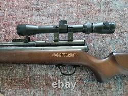 Beeman Model 1322 Chief Air Rifle. 22 with 3-9x32 Scope Used
