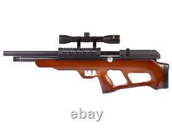 Beeman Under Lever PCP Air Rifle. 25 Cal, 780 FPS, 9-Round, With Scope & Rings