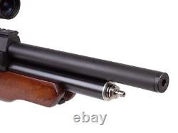 Beeman Under Lever PCP Air Rifle. 25 Cal, 780 FPS, 9-Round, With Scope & Rings