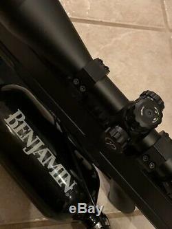 Benjamin Bulldog. 357 PCP Air Rifle Centerpoint scope 4-16x56 Benjamin Air Tank