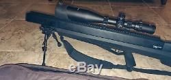 Benjamin Bulldog. 357 PCP Air Rifle Centerpoint scope 4-16x56 tripod strap case