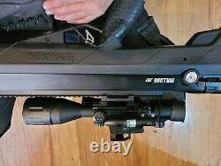 Benjamin Bulldog. 357 PCP Hunting Rifle 910 FPS with Reversible Side Lever B A