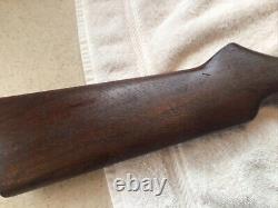 Benjamin Franklin Model 317 Walnut Stock Cal Air Pellet Rifle Fires Fine