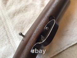 Benjamin Franklin Model 317 Walnut Stock Cal Air Pellet Rifle Fires Fine