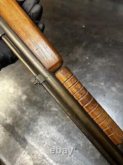 Benjamin Franklin Model 317 Walnut Stock Cal Air Pellet Rifle Needs Seals