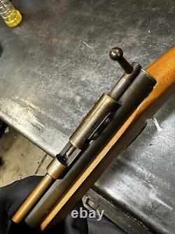 Benjamin Franklin Model 317 Walnut Stock Cal Air Pellet Rifle Needs Seals