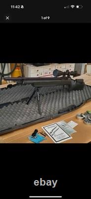 Benjamin Marauder. 25 Rifle, Scope, Bipod, Case
