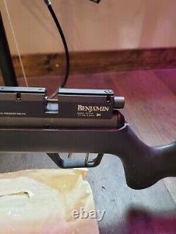 Benjamin Marauder BP1764 PCP Air Rifle. 177 with bipod, Hand pump and 6 magazines