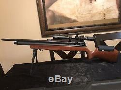 Benjamin marauder. 25 with Firefield 4-16X42 AOE scope and PCP air pump