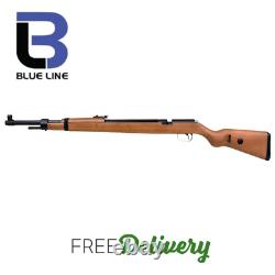 Blue Line Diana Mauser K98.177 Caliber PCP Air Rifle, 1050 FPS, Hard Wood Stock
