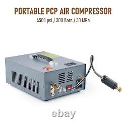 CREWORKS Electric PCP Air Compressor Portable Pump for Air Rifle Paintball Gun