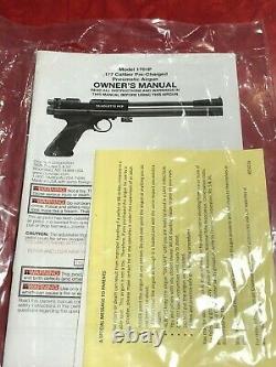 CROSMAN 1701P Silhouette PCP Precharged Pneumatic Pistol. 177 withWilliams Sight