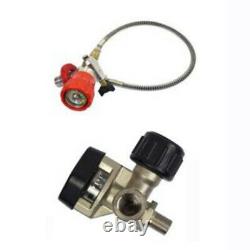 Compressed Air 4500Psi M181.5 Tank Valve & Fill Station & Hose for PCP Rifle
