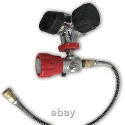 Compressed Air 4500Psi M181.5 Tank Valve & Fill Station & Hose for PCP Rifle