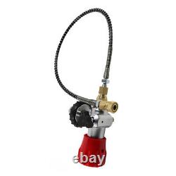 Compressed Air 4500Psi M181.5 Tank Valve & Fill Station & Hose for PCP Rifle