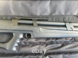 Custom Huben K1 PCP air rifle. TJ slug barrel. Custom slug mag. And more