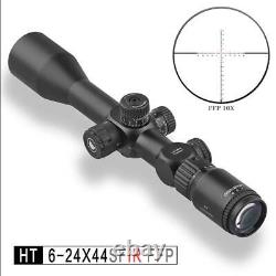 DISCOVERY HT 6-24X44SFIR FFP. 22.338LM PCP Air Gun Shooting Hunting Rifle Scope