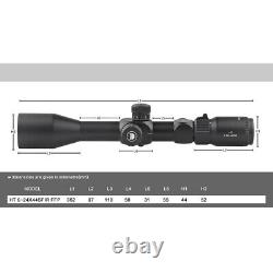 DISCOVERY HT 6-24X44SFIR FFP. 22.338LM PCP Air Gun Shooting Hunting Rifle Scope