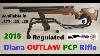 Diana Outlaw Regulated Pcp Rifle Unboxing Assembly Cleaning 25 Caliber