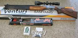 Dragon Claw 50cal PCP Air Rifle with TruGlo scope and 6 new air bolts, plus acs