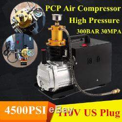 Electric High Pressure Pump 30MPa Air Compressor System Rifle PCP Air Gun New