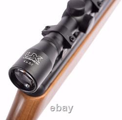 Emerge. 22 Caliber Multi-Shot Pellet Rifle with Wood Stock by Umarex