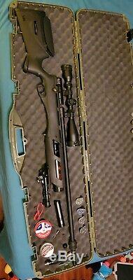 FULLY TUNED, LOTS OF ACCESSORIES Umarex Gauntlet PCP. 22 Caliber Air Rifle
