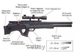 FX Airguns Bobcat MKII PCP Pre Charged Bullpup Air Hunting Rifle 870FPS. 25 cal