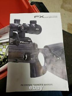 FX Crown. 25 PCP Airgun KIT