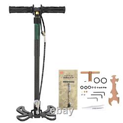 GX PCP Hand Pump 4500PSI 3.5 Stage Airgun Rifle Air Compressor Pump Tank Refill