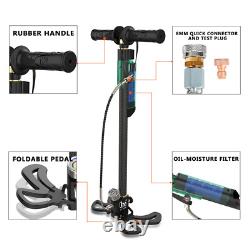 GX PUMP H-4 PCP Hand Pump 3.5 Stage Air Rifle Filling Stirrup Pump