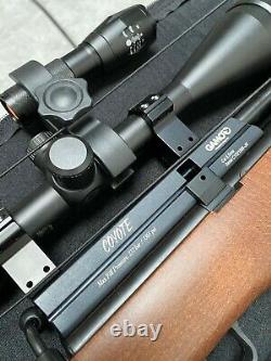 Gamo Coyote Whisper Fusion. 177 Caliber PCP Air Rifle WITH MANY EXTRAS