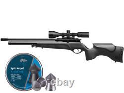 Gamo DynaMax. 22 Cal PCP Air Rifle + 3-9x50 RGB Dot Scope Combo + H&N Pellets