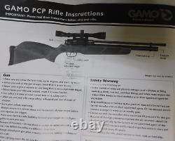 Gamo UB220533-ZA, Black Tactical Urban PCP 0.22 Caliber Bolt Action Air Rifle