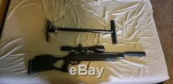 Gamo Urban PCP Air Rifle 22 cal and benjamin handpump