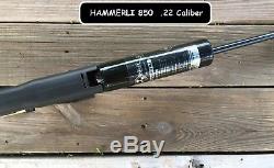 HAMMERLI 850 (RWS). 22 Caliber Air Rifle PCP/CO2 Made in Germany