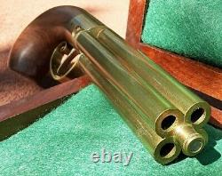 Harper Classic Pepperbox Airgun PCP British. 22 RARE Cased 4 Shot