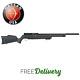 Hatsan At 44.25 Pcp Air Rifle, Open Sights, 90 Fps, Black Withsynthetic Stock