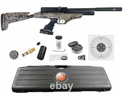 Hatsan AT-P2 QE Tact PCP Side Lever Air Pistol. 22 Cal Timber with Included Bundle