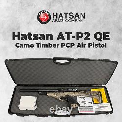 Hatsan AT-P2 QE Tact PCP Side Lever Air Pistol. 22 Cal Timber with Included Bundle