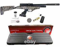 Hatsan AT-P2 QE Tact PCP Side Lever Air Pistol. 22 Cal Timber with Included Bundle