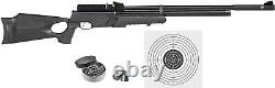 Hatsan AT44PA-10 Pump QES. 22 Caliber Air Rifle with Targets and Pellets Bundle