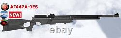 Hatsan AT44PA10 Pump Long QES. 25 Cal Air Rifle with Targets and Pellets Bundle