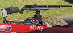 Hatsan AT44S QES with Open Sights. 25 Cal PCP Air Rifle