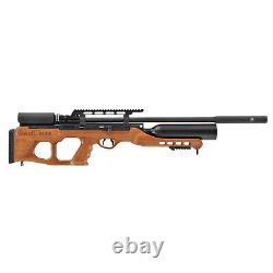 Hatsan AirMax Side Lever Bullpup Wood Stock. 25 Caliber PCP Air Rifle