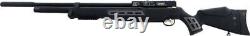 Hatsan BT65SB. 22 PCP 1325 FPS Air Rifle, Black Synthetic Stock with2 Magazines