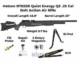 Hatsan BT65SB Quiet Energy QE. 25 Caliber Bolt Action Air Rifle