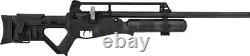 Hatsan Blitz. 25 Caliber PCP 970 FPS Air Rifle, Black/Synth Stock, Select Fire